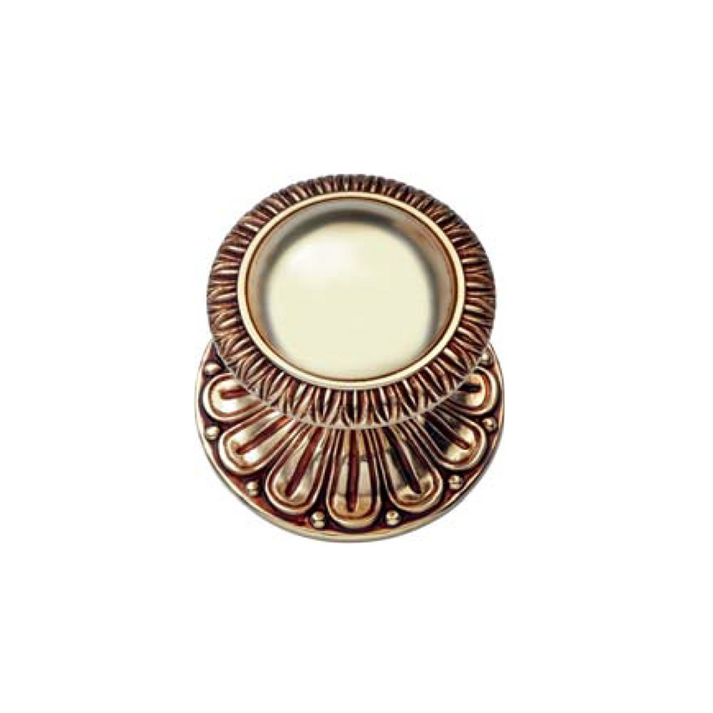 Ninfa 1540 PT Door Knob by Linea Calì in Baroque Rococò Style Made in Italy