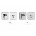 Cube Thumbturn for Door Arieni 470/CBQ with Square Roses 50x50 mm