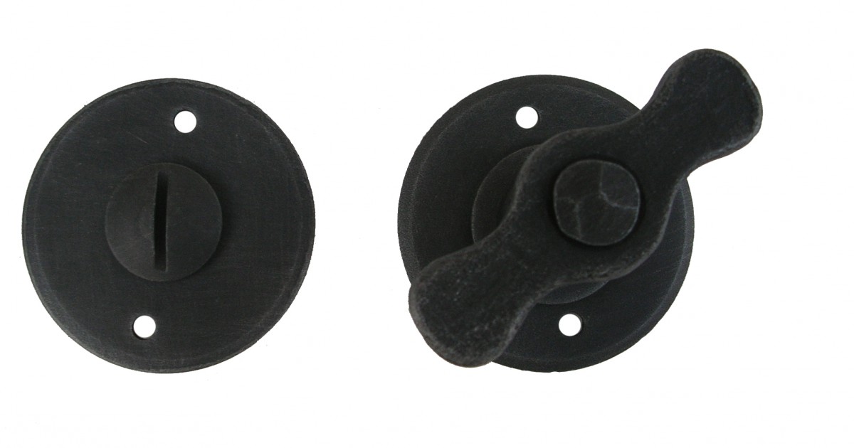 WC Privacy Snibs for Door Handles Galbusera Wrought Iron | Windowo