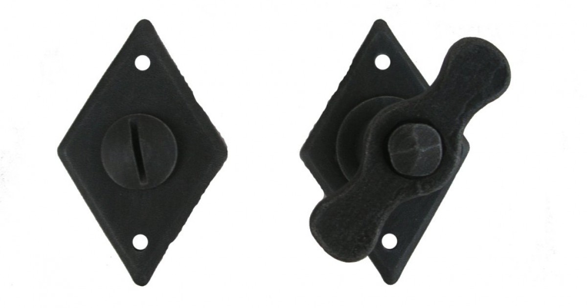 WC Privacy Snibs for Door Handles Galbusera Wrought Iron | Windowo