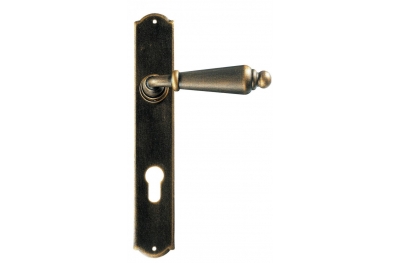 Oslo Galbusera Door Handle with Plate