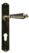 Oslo Galbusera Door Handle with Plate