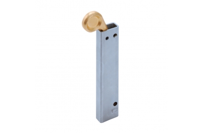 Automatic Spring Bolt Gate Closer with Brass Lever Combiarialdo
