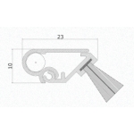 Draft Excluder for Doors Comaglio 110 Special Series Various Sizes