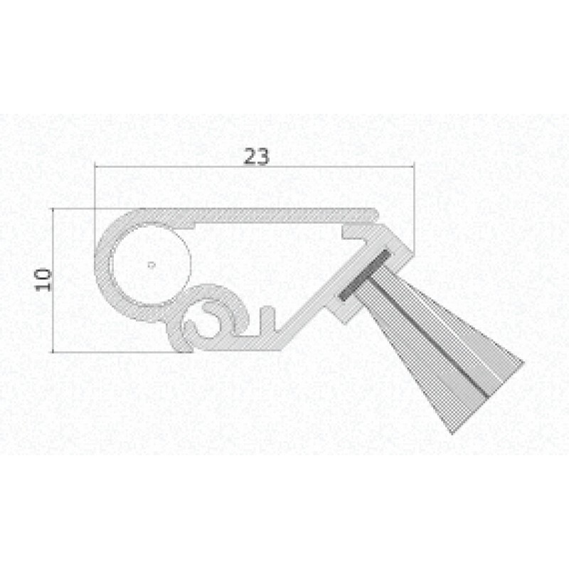 Draft Excluder for Doors Comaglio 110 Special Series Various Sizes