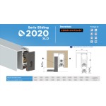 Draft Excluder for Sliding Door 2020LSD Comaglio Sliding Series