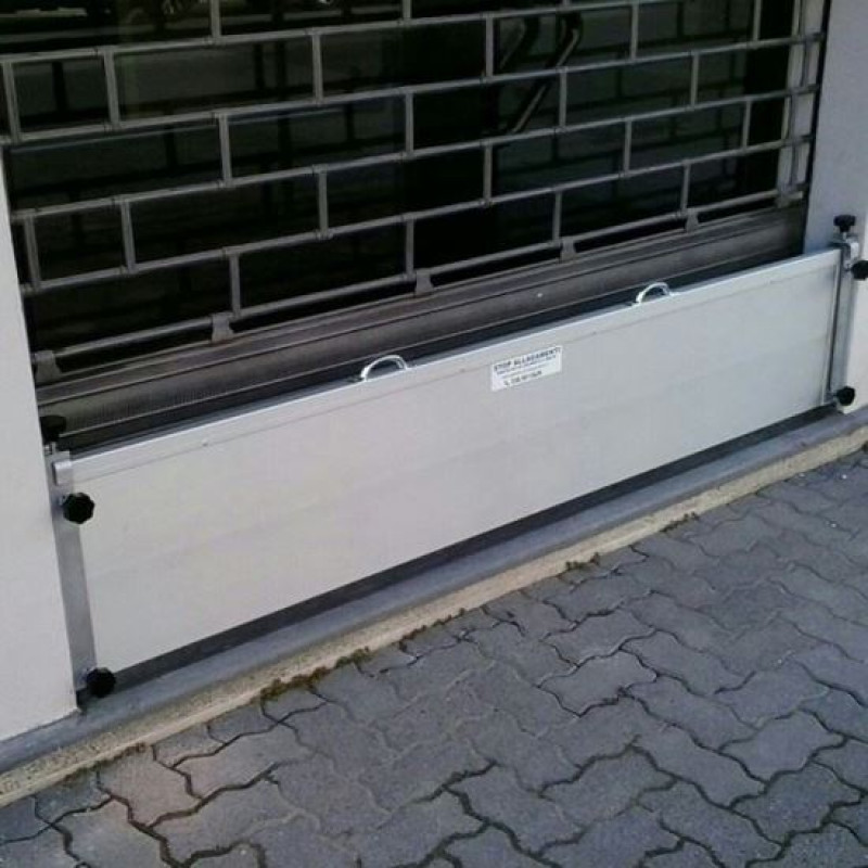 Aluminum Flood Barrier for Door and Garage DIY Installation Kit