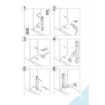 Aluminum Flood Barrier for Door and Garage DIY Installation Kit