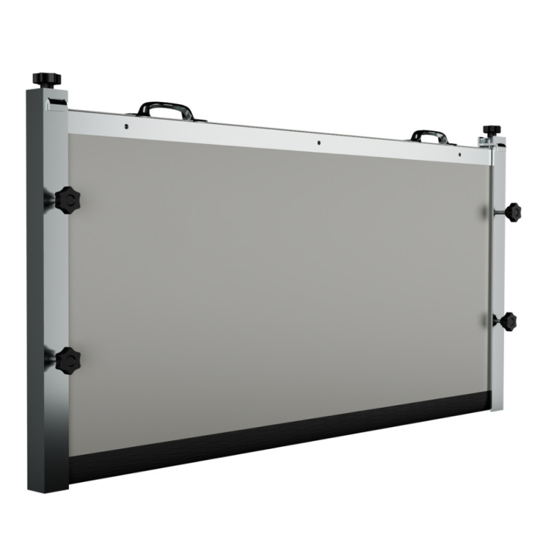 Aluminum Flood Barrier for Door and Garage DIY Installation Kit