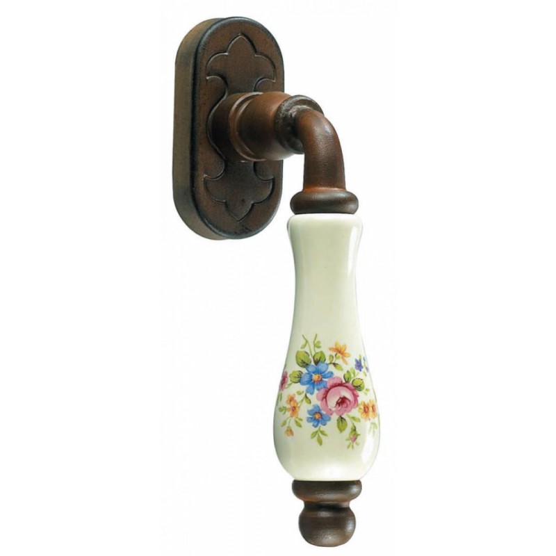 Milan Galbusera Dry Keep Window Handle Wrought Iron