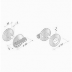 pba 2001.YOD.CH Indicator Bolts in Wood and Stainless Steel