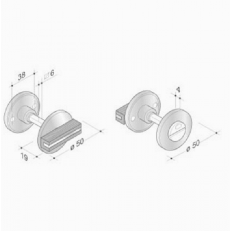 pba 2001.YOD.CH Indicator Bolts in Wood and Stainless Steel