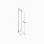 pba 200C-Y Pull Handle with Lock in Stainless Steel AISI 316L