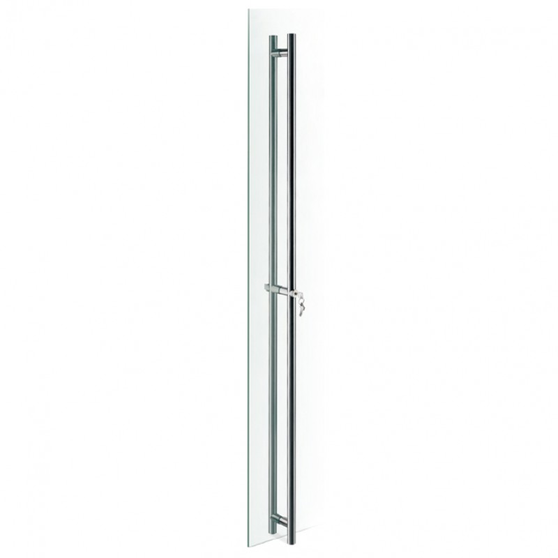 pba 200C Pull Handle with Lock in Stainless Steel AISI 316L