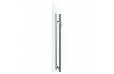 pba 200C Pull Handle with Lock in Stainless Steel AISI 316L