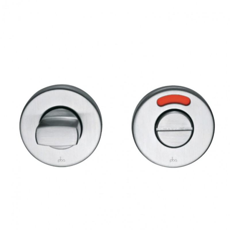 pba 2032 Pair of WC Bolts in Stainless Steel AISI 316L