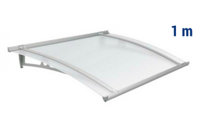 Newstyle Canopy NS-01 Neutral Satin Roof 1,00m Overhang Royal Pat Newentry