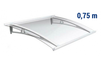 Newstyle Canopy NS-01 Transperent Roof 0,75m Overhang Royal Pat Newentry