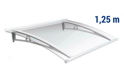 Newstyle Canopy NS-01 Transperent Roof 1,25m Overhang Royal Pat Newentry