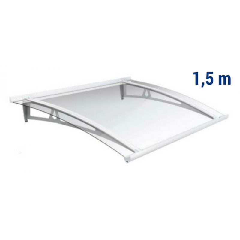 Newstyle Canopy NS-01 Transperent Roof 1,50m Overhang Royal Pat Newentry