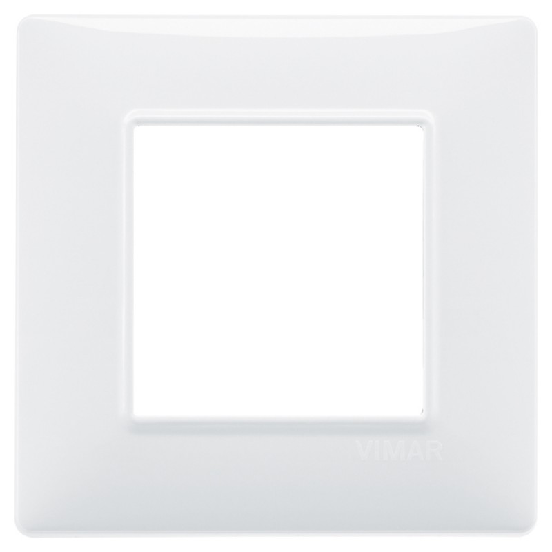 Cover Plate 2 Module Plana Vimar 14642 80x80x9 mm Various Colors