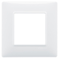 Cover Plate 2 Module Plana Vimar 14642 80x80x9 mm Various Colors