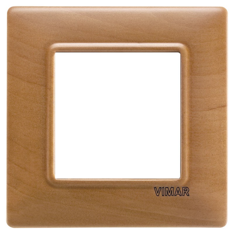 Cover Plate 2 Module Plana Vimar 14642 80x80x9 mm Various Colors