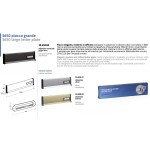 Large Letter Plate Silmec S650 376x90 mm Aluminum