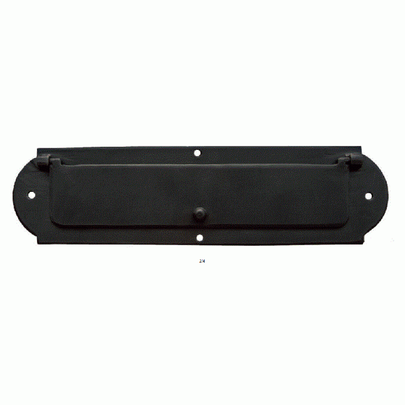 Letter Plate 2 Galbusera Wrought Iron