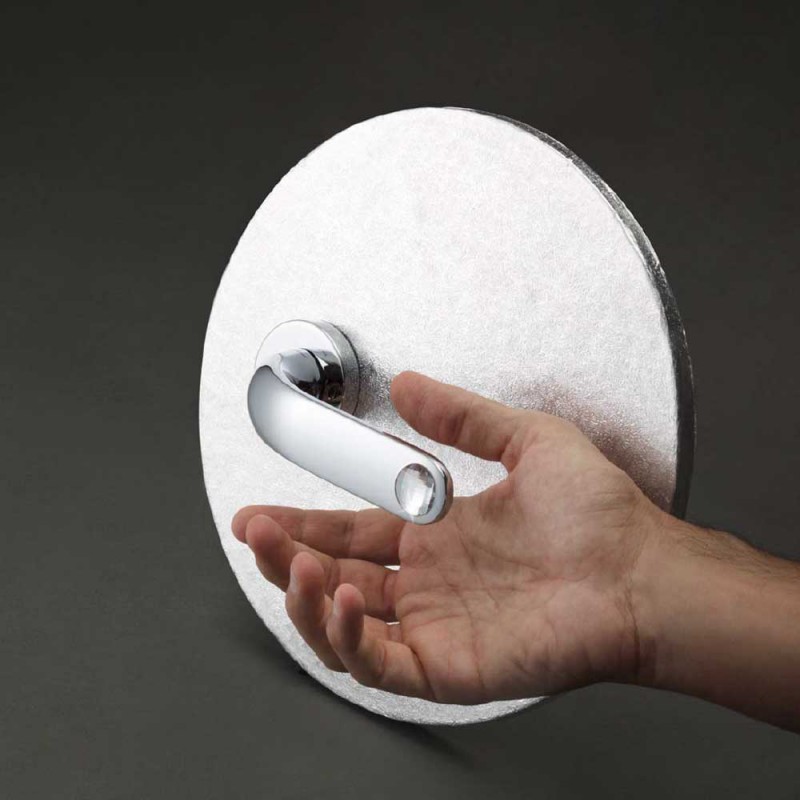 Point Crystal Door Handle With Swarovski Crystal Linea Calì Design