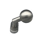 Stainless Steel Decentralized Knob Fixed Round Head Saguatti D69/50