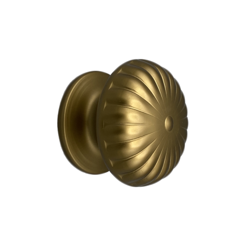 Fixed Decorated Knob in Anodized Aluminum Saguatti 161