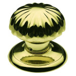 Margherita Arieni 127 Door Knob Ø70 mm in Brass