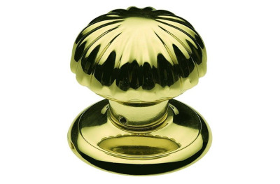 Margherita Arieni 127 Door Knob Ø70 mm in Brass