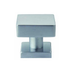 Square Door Knob Arieni 906 60x60 mm with 50x50 mm Rose