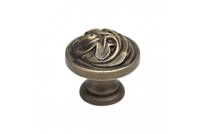 Classic Cabinet Knob Linea Calì Vintage PB with Patinè Mat Finishing