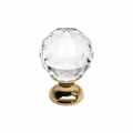 Furniture Knob Linea Calì Crystal OZ with Swarowski Crystals