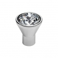 Cabinet Knob Linea Calì Crystal Diamante CR with Swarowski® Polished Chrome