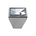 Cabinet Knob Linea Calì Mirror PB with Swarowski® Polished Chrome