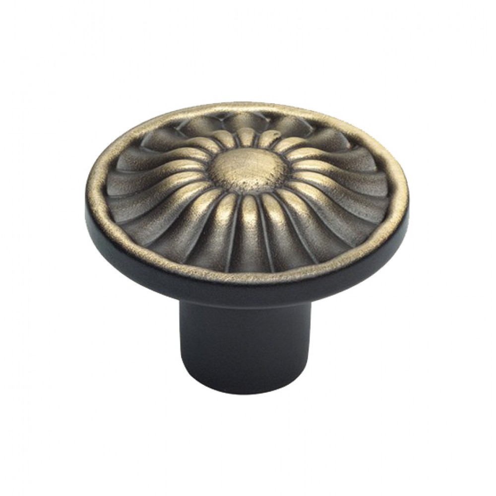 Furniture Knob Linea Calì Crystal Diamante OZ with Swarowski® Gold Plated