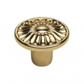 Vintage Cabinet Knob Linea Calì Crystal Daisy PB in Gold Plated