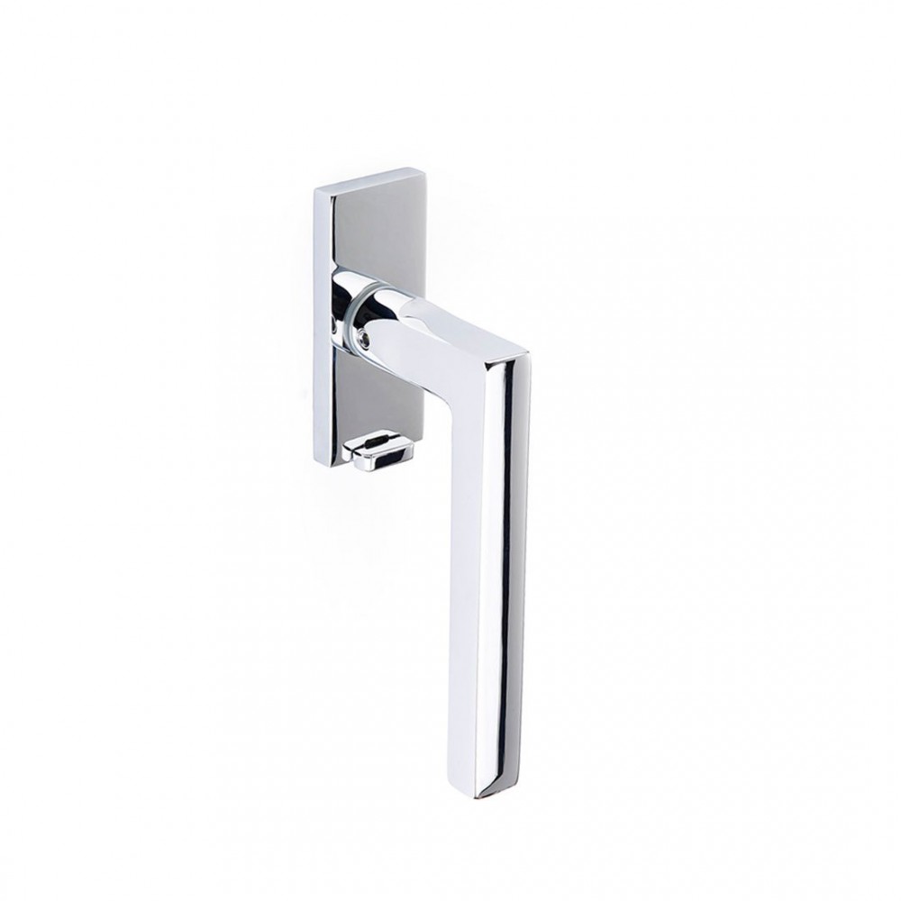 Pompei Handle for DK window on Round Rose Brass Pfs Pasini i-Design