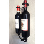 Sparkling Wine Bottle Holder Made in Italy with Steel and Iron Drinko