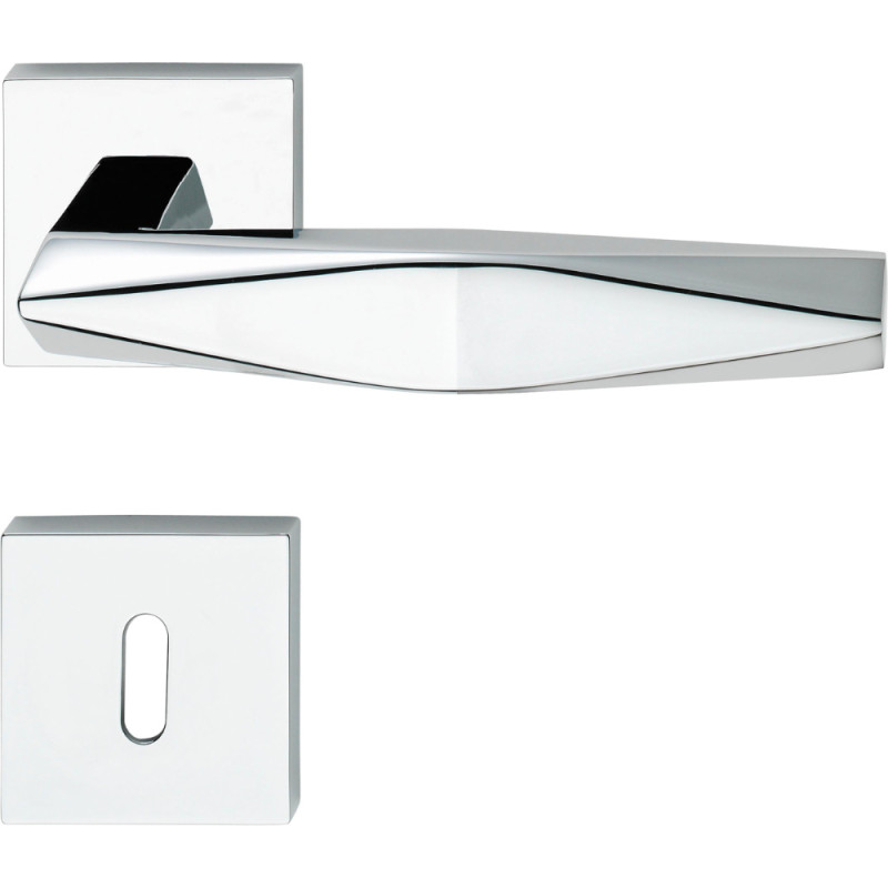 Prisma Linea Calì Door Handle Rhomboid-Shaped Grip