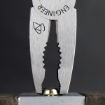 KE 80/C Monosilent Kit Up to 120cm 80Kg For Sliding Internal Wooden Doors Pettiti Giuseppe