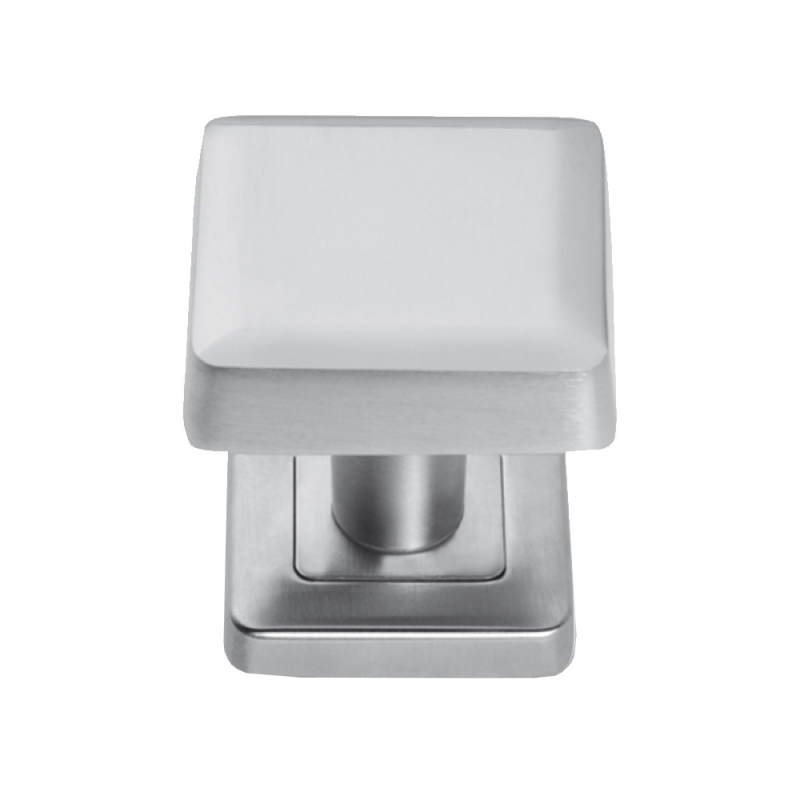 QBE Square Modern Door Knob Available in Many Types of Minimal Design Mariani Becchetti