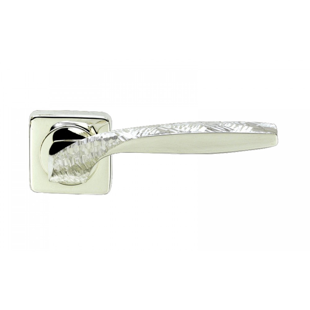 Prestige Quadrata Jewellery PFS Pasini Door Handle with Rose and Escutcheon