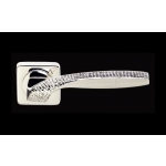 Quadrata Stone Jewellery PFS Pasini Door Handle with Rose and Escutcheon