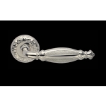 Queen Jewellery PFS Pasini Door Handle with Rose and Escutcheon