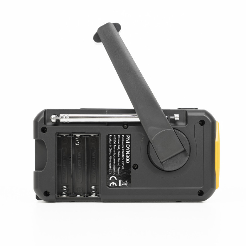 Emergency Radio Blackout Solar Dynamo Powerbank 4000mAh